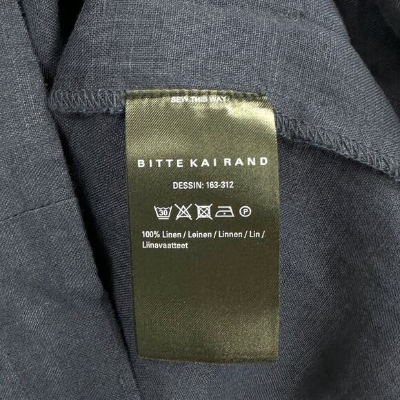 Bitte Kai Rand Linen Dress Sz 40 - Picture 4 of 6